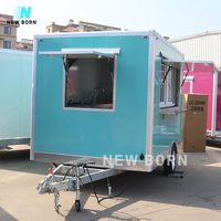 Nouveau-né australie standard Burger canne à sucre jus Machine kiosque chariot camions de nourriture remorques de nourriture magasin de décrochage remorque de limonade