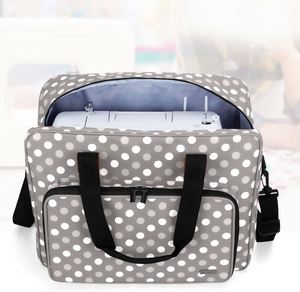 Free sample Portable Carrying Case with Several Storage Pockets for a Universal <b>Sewing</b> <b>Machine</b> Tote Storage Bag - Product Image 3