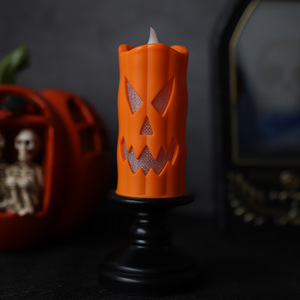 Venta Directa de Fábrica, Nueva Vela de Calabaza de Halloween con Luz LED, Accesorio de Disfraz con Luces - Product Image 6