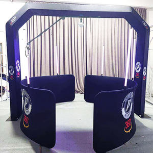 Vogue de mariage portable 360 cabine photo aérienne en verre transparent - Product Image 2