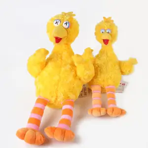 Most Popular Bird Cookie Bert Ernie Elmo Plush Dolls Best Selling Cartoon Figure Sesame Street Plush Toys