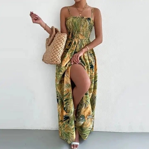 muslin beach dress 2-Layer Muslin Summer Dress – Bamboo-Cotton Blend main image 1