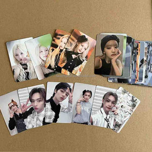Cheap Price Customized Kpop Double Sided Color Fan Collection K-pop Postcard Lomo Photo Card