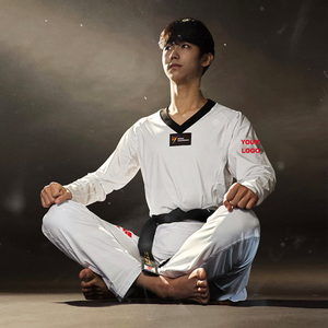 Uniforme de <span class=keywords><strong>Taekwondo</strong></span> Ligero y Transpirable para Competición, <span class=keywords><strong>Dobok</strong></span> - Product Image 3