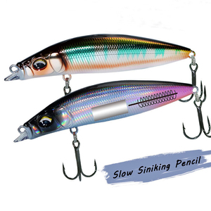 Nouveau leurre de pêche artificiel 8g 75mm 14g 95mm Minnow, leurre coulant pour la pêche en eau salée, leurre de pêche en eau profonde - Product Image 1