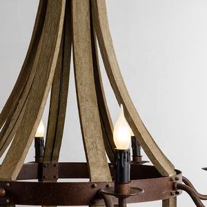 Plafonnier rétro européen et américain en <span class=keywords><strong>fer</strong></span> forgé, design simpliste, idéal pour une chambre à coucher - Product Image 4