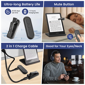 RF điều khiển từ xa trang Turner điện thoại máy ảnh video ghi lại màn trập cho iPhone <span class=keywords><strong>iPad</strong></span> Android Kindle Kobo erea ders từ xa Clicker - Product Image 4