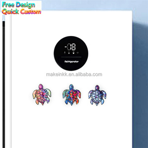 Magneti per Frigorifero a Forma di Tartaruga in Stile Vetro Colorato - Magneti Colorati in Resina a Forma di Tartaruga Marina per Decorazione Casa <span class=keywords><strong>e</strong></span> Cucina - Product Image 3