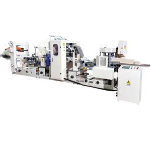 Machine à serviettes à grande vitesse pour la conversion de rouleaux de papier de soie - Product Image 1