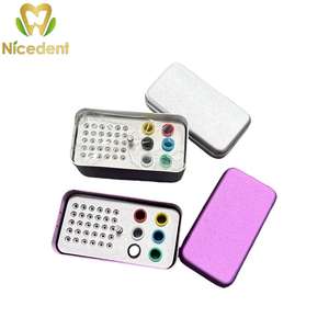 Supporto odontoiatrico in alluminio <span class=keywords><strong>Autoclave</strong></span> odontoiatria Block Block scatola di disinfezione supporto <span class=keywords><strong>Autoclave</strong></span> aghi ad alta velocità e bassa velocità - Product Image 2