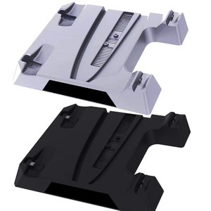 Base de Carga y Refrigeración para Dos Controles Remotos P5, Soporte para Auriculares para PS <span class=keywords><strong>VR2</strong></span>, PS5 Slim, Consola <span class=keywords><strong>Playstation</strong></span> <span class=keywords><strong>5</strong></span> Edición Digital y con Disco - Product Image 3
