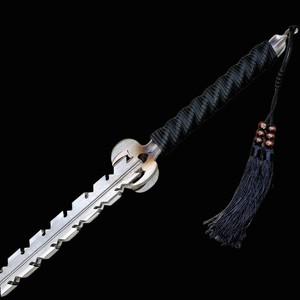 Serpent Blade Immortal Blade Longquan One Piece Manganese Steel Four Blade Whip Quenched High Hardness Outdoor Sword Unsharpened - Product Image 2