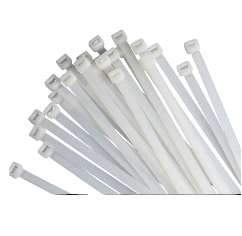 Самоблокирующийся Пластиковый кабель LDDQ, Нейлоновые хомуты, 100 шт., кабель типа 5*450 мм, черный и белый