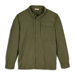 Polo de pêche à col boutonné, imprimé camouflage poisson, séchage rapide, fermeture éclair, design ventilé personnalisé, idéal par temps froid, très bien noté. - Product Image 6