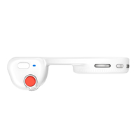 TELESIN 15W Poignée magnétique pour téléphone avec flash 5000 Lux CCT, lumière d'appoint, contrôle du déclencheur et du zoom, pour vlogging sur smartphone, en ABS