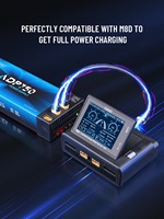 Chargeur de batterie LiPo rapide pour serveur AC-DC industriel ToolkitRC ADP750 750W 12V Type-C PD3.0 pour drones professionnels