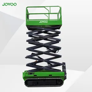 MORN 4m 6m 8m 10m 12m hydraulic vertical man lift rough terrain self-propelled scissor lift mobile crawler scissor lift