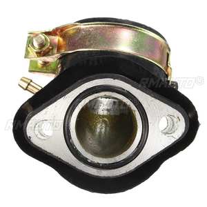 Collecteur d'admission neuf en aluminium et caoutchouc pour moteurs GY6 125cc 150cc – Pièces moteur pour cyclomoteurs, scooters, VTT et karts GY6 - Product Image 3