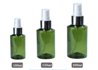 Offre Spéciale Vert Pompe En Plastique Vaporisateur Bouteille 100ml 150ml 200ml PET Bouteille Vaporisateur De Brume Fine