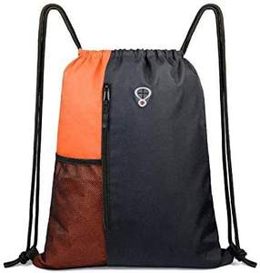 נמוך Moq שרוך תרמיל שקיות זול שרוך תיק באיכות גבוהה לשימוש חוזר רב תכליתי פוליאסטר שרוך תיק עם לוגו - Product Image 6