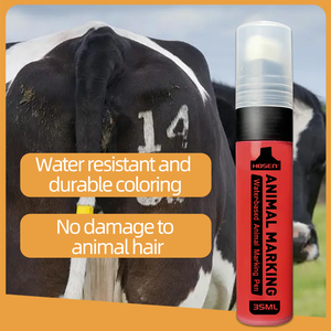 Spray Marcador para Ganado HOSEN de Buena Calidad y Seguro para Identificación Rápida de Animales, Fórmula a Base de Agua de 35 ml - Product Image 2