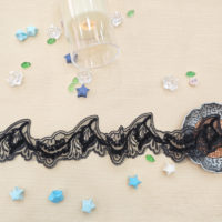 Nouvelles garnitures en dentelle guipure en laine douce et moelleuse, blanches et noires, pour vêtements et accessoires de chemises pour hommes et femmes