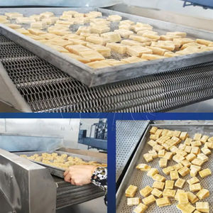 Linea De Production De Papas Semi Fritas Linea De Production Pequena De 150-2000 kg Linea De Papas Fritas - Product Image 5