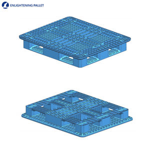 Palés <span class=keywords><strong>de</strong></span> plástico <span class=keywords><strong>de</strong></span> doble cara, palé <span class=keywords><strong>de</strong></span> plástico europeo <span class=keywords><strong>de</strong></span> PP, 1200x800, buena calidad, precio para apilar - Product Image 5