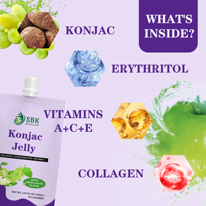 Factory Direct Konjac <b>Jelly</b> with Total Fat Saturated Fat Provide Essential Antioxidants to Pouch Nutritious Snack Packaging Bag - Product Image 2