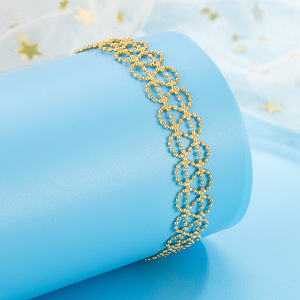 สร้อยข้อมือคู่รัก สแตนเลสสตีลสำหรับผู้หญิง เงินแท้ .925 สร้อยข้อมือเพชร CZ สไตล์เทนนิส สร้อยข้อมือสแตนเลสสำหรับใส่จี้ - Product Image 1