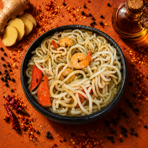 Offre Spéciale : Soupe de Nouilles de Riz Tom <span class=keywords><strong>Yum</strong></span> Surgelée Faible en Gras, Saveur <span class=keywords><strong>Crevette</strong></span> Épicée et Aigre – Tendance Street Food Thaïlandais en Gros - Product Image 3