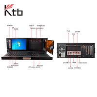 Ordinateur en rack 4U avec support d'affichage 10e 11e génération ATX Matx pour la qualité des produits Inspection visuelle par l'IA