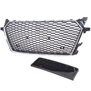 Grilles en nid d'abeille chromées TTRS pour grilles de voiture <span class=keywords><strong>AUDI</strong></span> <span class=keywords><strong>TT</strong></span> <span class=keywords><strong>MK3</strong></span> 15 16 - Product Image 3