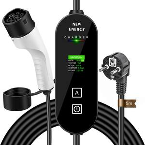 GBT taille personnalisée prévention des incendies 3.5KW 220V AC 16A Stations de charge Portable nouvelle énergie <span class=keywords><strong>voiture</strong></span> Ev pistolet de charge - Product Image 1