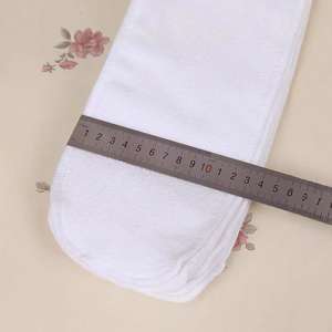 Serviette en microfibre personnalisée 2 couches 13*35cm réutilisable lavable absorbant les couches absorbantes absorbeurs boosters de matelas à langer - Product Image 4