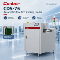 Machine de manutention de PCB, chargeur de composants avec convoyeur à bande et contrôle PLC, AC110V/220V, pour ligne de production d'assemblage de PCB SMT