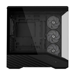 Nouveauté <span class=keywords><strong>LIAN</strong></span> <span class=keywords><strong>LI</strong></span> V100 MINI Boîtier de <span class=keywords><strong>PC</strong></span> de jeu Micro ATX noir comprenant 5 ventilateurs, compatible avec les cartes mères M-ATX/Mini-ITX - Product Image 3