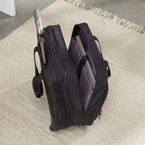 Sac de voyage professionnel à roulettes résistant à l'eau pour homme, pour ordinateur portable 17 pouces, idéal pour le travail et les voyages d'affaires - Product Image 6