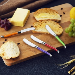 Bộ Dao Cắt Bơ Laguiole 4 Món Phô Mai Bằng Thép Không Gỉ Nhiều Màu - Product Image 3