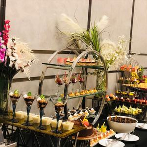 XINGPAI Buffet Equipment Stainless Steel Display Buffet <strong>Stand</strong> Multi Tiers <strong>Food</strong> Risers for Catering Hotel - Product Image 1