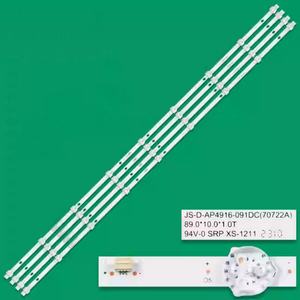 HX-NO.854 Nueva Tira de Retroiluminación LED para TV RH-1570 RH-JS-D-AP4916-091DC 9LED 3V Compatible con Varias Marcas - Product Image 2