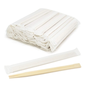Logo impreso Ramen <span class=keywords><strong>Sushi</strong></span> Tensoge Twin Chopstick <span class=keywords><strong>Palillos</strong></span> desechables de bambú chino <span class=keywords><strong>con</strong></span> funda de paquete de papel - Product Image 2