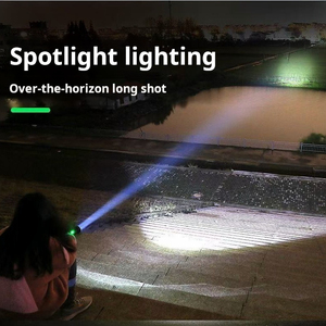 Xách tay Sạc LED đèn pin có thể thu vào Zoom bắn thiết kế sứ taschenlampe lanterna cho cắm trại và câu cá - Product Image 4