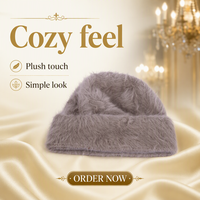 Chapeau d'hiver épais de style vintage unisexe, style moelleux, design personnalisé, impression numérique, voyage courant, mode, plage