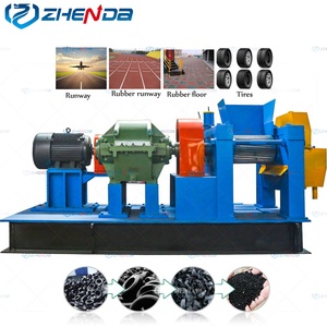 Machine de recyclage automatique de pneus usagés la plus populaire avec moteur et équipement de fabrication de granulés de poudre de caoutchouc haute capacité - Product Image 4