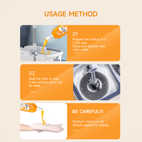 Nettoyant pour sols personnalisé détergent robot nettoyant compatible liquide de nettoyage pour sols humides et secs multi-surfaces pour la maison
