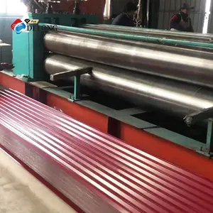 Boyalı galvanizli çelik ürünler oluklu boyalı galvanizli çelik galvanizli oluklu çelik çatı kaplama levhası