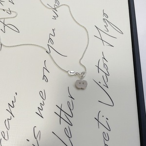 Collier pendentif polyvalent de luxe haut de gamme en argent pur S925 pour femme, coquille ovale naturelle irisée, lumière de niche - Product Image 2