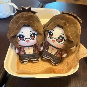 Peluche en polyester de 10 cm, merchandising Attack on Titan, adorable figurine <span class=keywords><strong>Eren</strong></span>, rembourrage en coton PP, figurines <span class=keywords><strong>Eren</strong></span>, Levi et Annie - Product Image 4