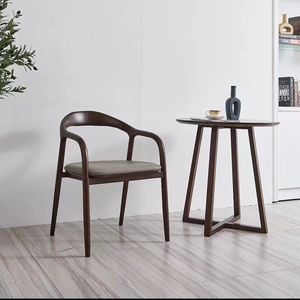 <span class=keywords><strong>Fauteuil</strong></span> en bois de frêne <span class=keywords><strong>blanc</strong></span> massif de qualité supérieure pour le bureau, le restaurant, les chaises de salle à manger - Product Image 6